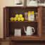 Buffet rétro et simple en bois massif-1013155905