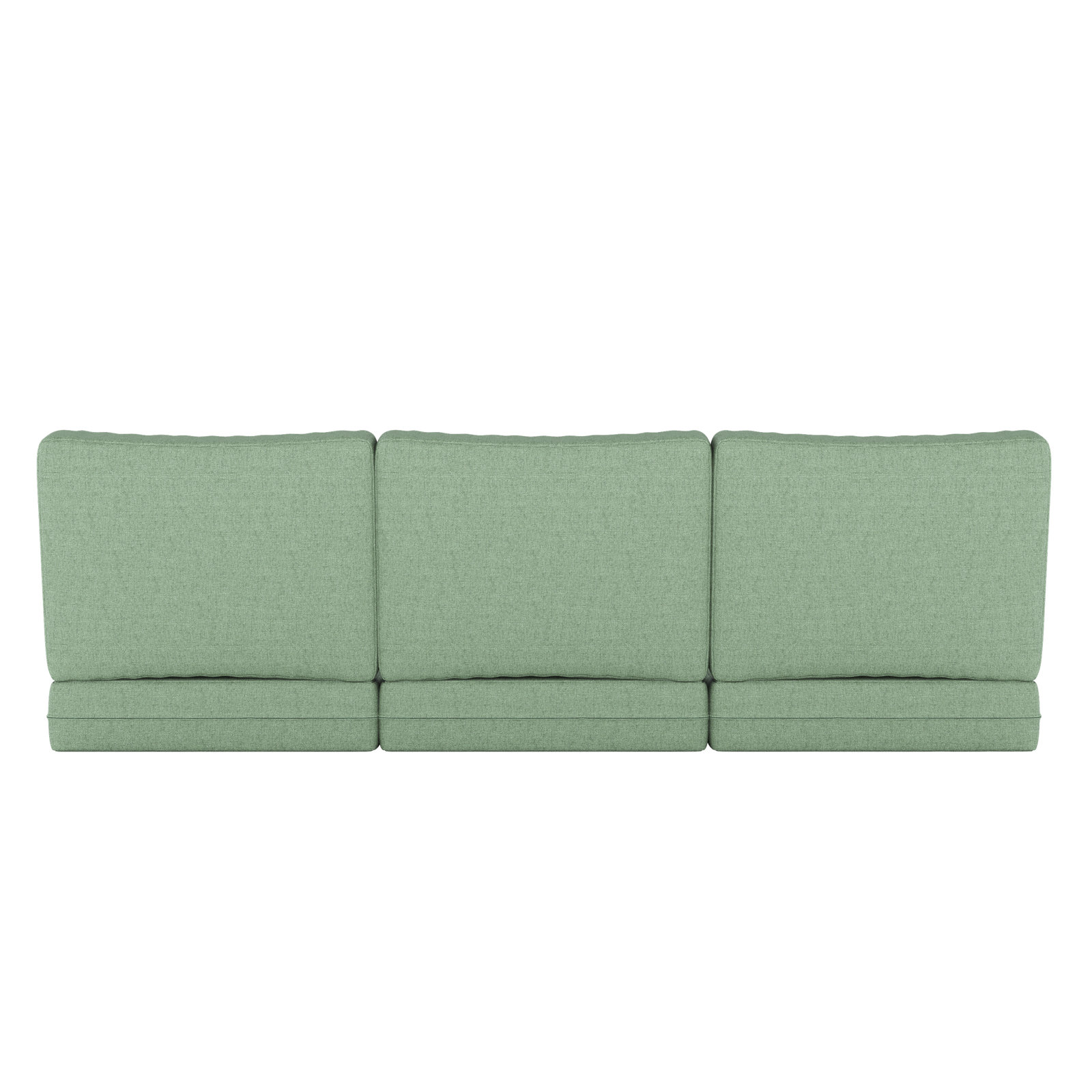 24" Sunbrella® Sofa Seat and Back Cushion, Sunbrella Bliss Aloe