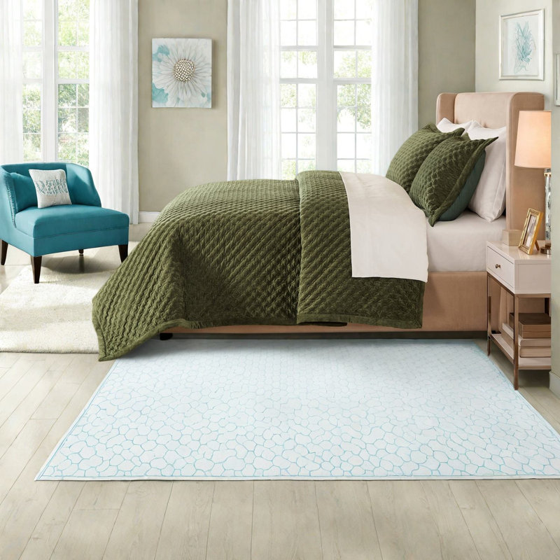 Velvet Coverlet Set