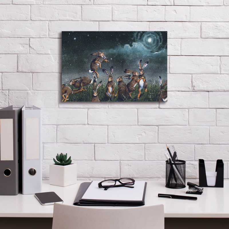 "Moondance" par Maggie Vandewalle, H 12 po x l 18 po x P 0,75 po