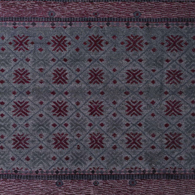 Tapis décoratif multicolore à motif abstrait