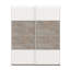 Hailey 2 Door Manufactured Wood Wardrobe-2115842332