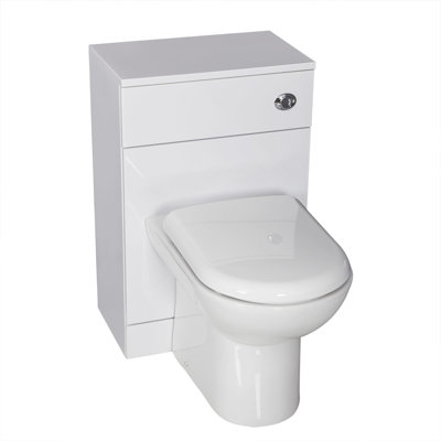 Gomillion Freestanding Back to Wall Toilet Unit