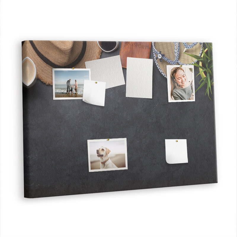 Marguerette Magnetic Cork Corkboard / Bulletin Board Bulletin Board