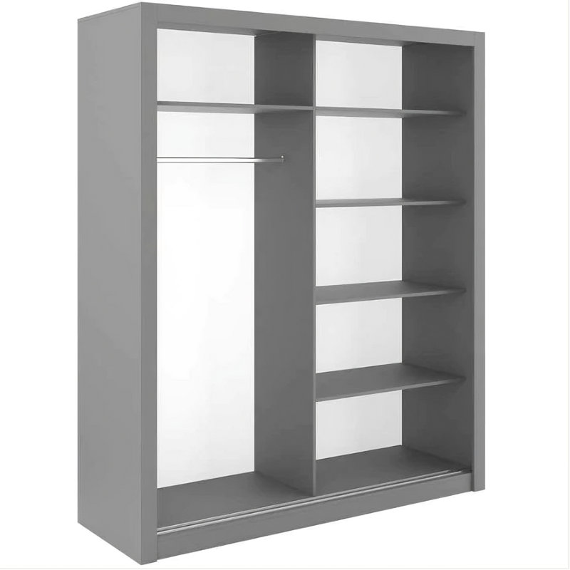 Hoffman 2 Door Manufactured Wood Wardrobe
