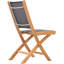 Chaise de patio pliante teck Addilyn-1848789309