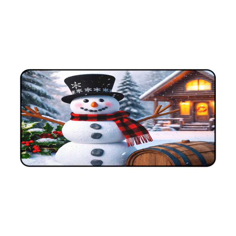 Polyester Desk Pad, 14.4x12.1