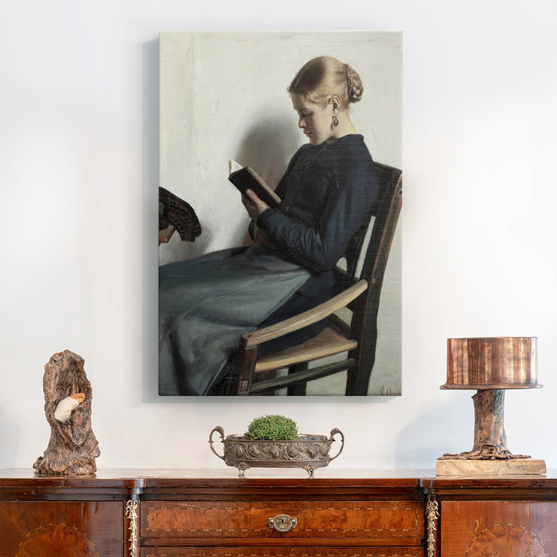 Impression sur toile encadrée, H 19 po x l 13 po