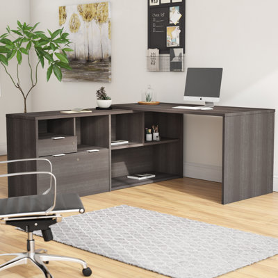 Bureau de direction en L réversible Operle