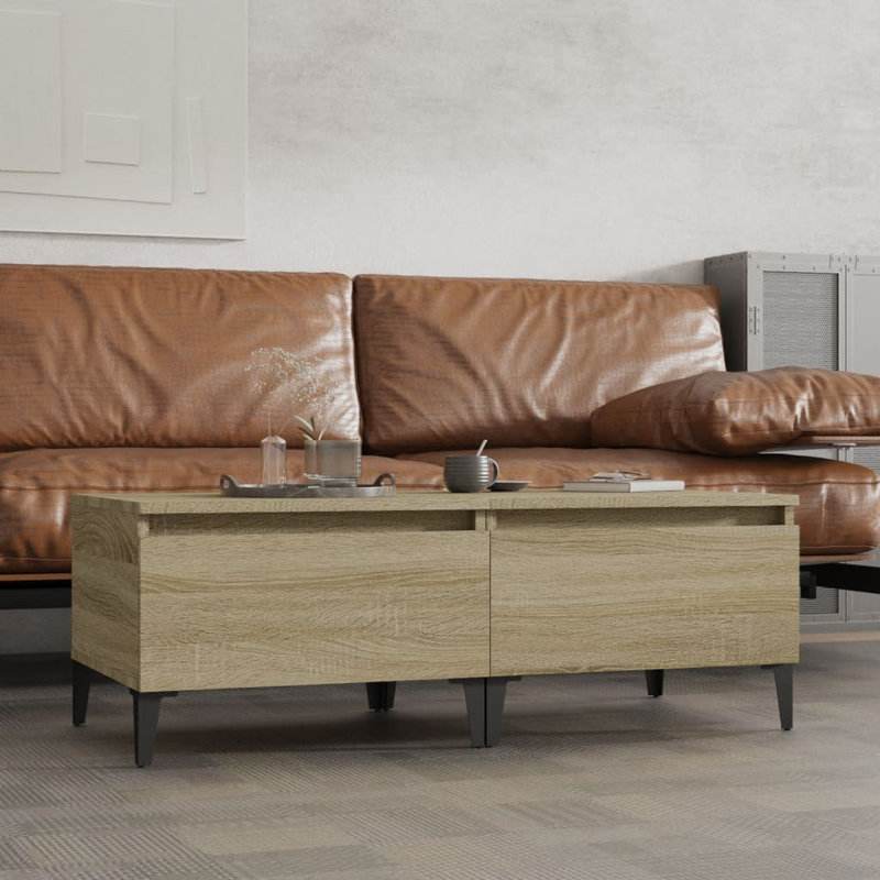 Leefke Side Table Set, Sonoma Oak