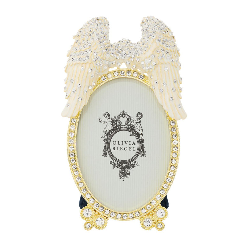 Angel Wings Metal Picture Frame