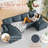 Mendham 3 - Piece Upholstered Sectional-1943346645