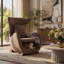 Chaise d'appoint moderne avec espace pour animaux / rangement-131248062