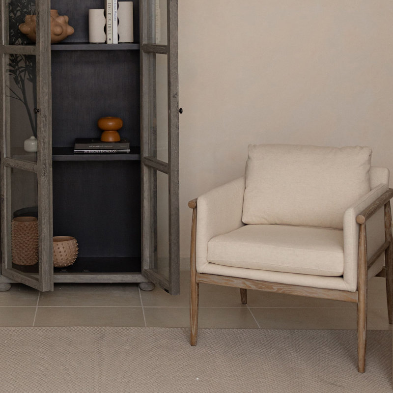 Fauteuil club rembourré Leighton