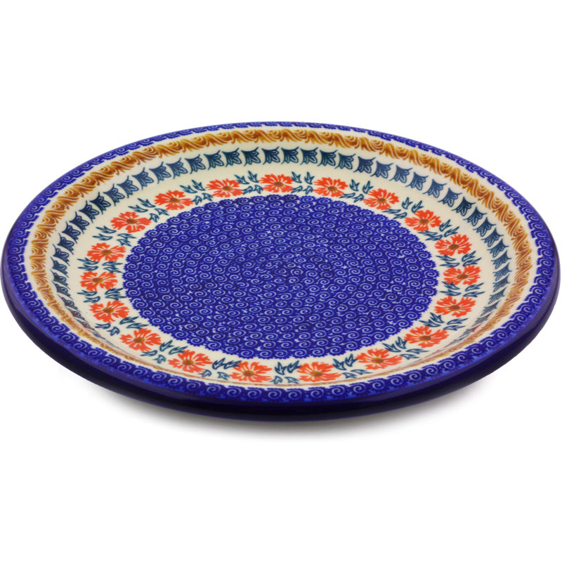 Polish Pottery 11" Dinner Plate