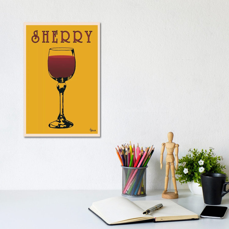 Sherry by Lee Harlem - Wrapped Canvas Print, 20.32 cm H x 30.48 cm W
