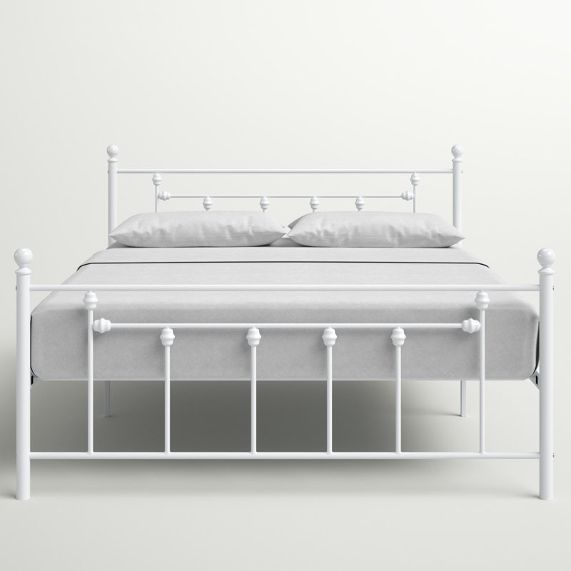 Lit plateforme Angela, Gunmetal, Grand