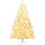 Grand sapin de Noël artificiel pré-éclairé-498262177