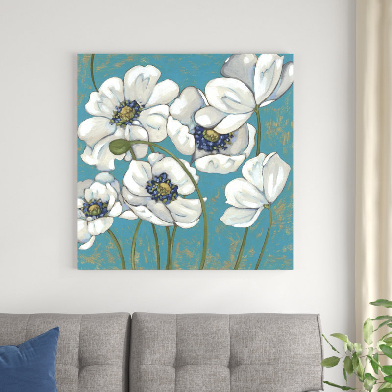 Coquelicots Lakeside I, H 36 po x l 36 po
