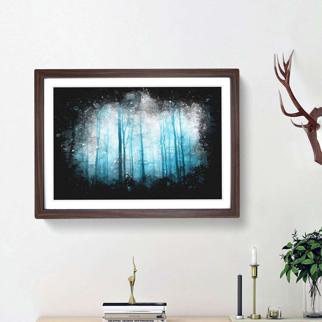 Forest in Frankfurt Germany - Framed Print