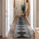 Black Ivory Geometric Stripe Area Rug