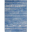 Tapis bleu / ivoire Pleasanton-53789619