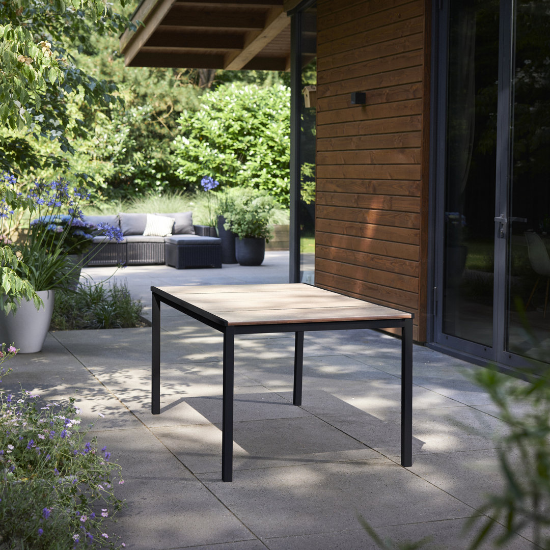 Keter Signature Porto 6 Seater Dining Table - Ashwood Brown