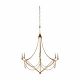 Miles 6 - Light Candle Style Chandelier