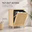 Bamboo Cabinet Laundry Hamper