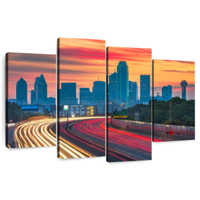 Marchelle Dallas City Light Trails