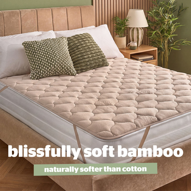 Silentnight Bamboo Mattress Protector, King