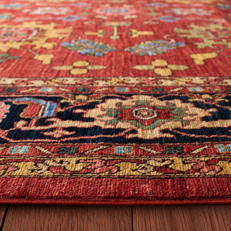 Ralph Lauren Barouche Wool Oriental Rug, Rectangle 9' x 12'