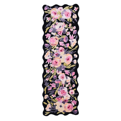 Violet Roses Rug