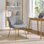 Aaliyiah Contemporary and Classic Velvet Accent Chair-607758199