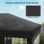 3x6m Pop-Up Gazebo, Garden Gazebo with Removable Walls Grey-135726283