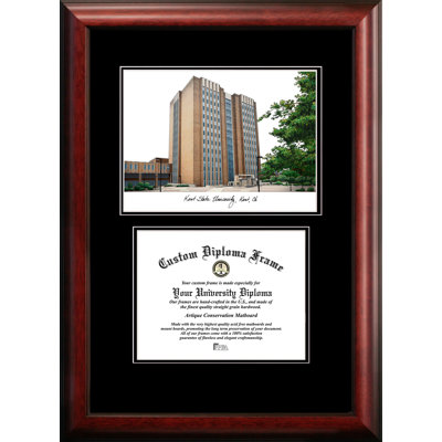 Shannock Kent State University Diploma Picture Frame