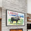 Moose - Canada Red - Single Picture Frame Painting-59040442