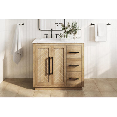 Meuble-lavabo simple 36 po