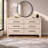 Mittal 58" W 6-Drawer Solid Wood Dresser
