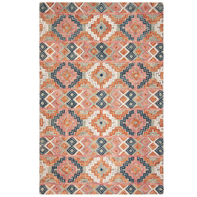 Deyoung Hand Tufted Wool Rug