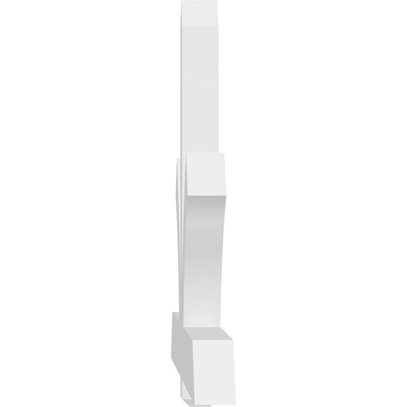 Support pour pignon en PVC Redmond, H 42 po x l 84 po (pas: 12/12), P 4 po x F 6 po