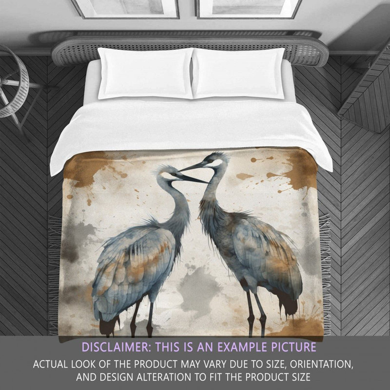 Crane Bedding, Twin Extra Long Comforter