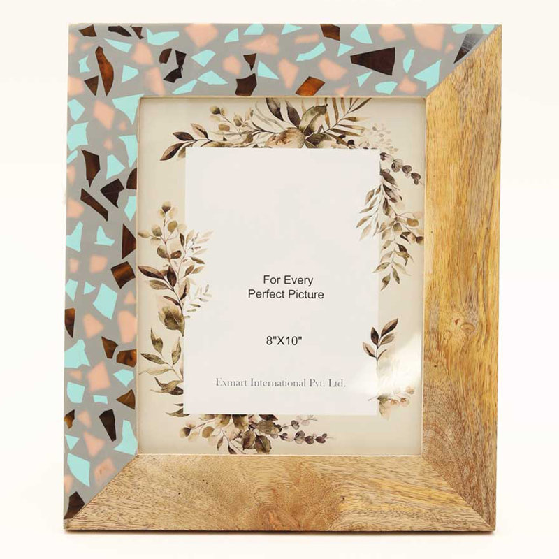 Wooden Resin Photo Frame 8'' X 10'' - Pack Of 2 Pcs