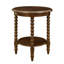 Table de bout ronde Lily Pond Philippe avec tablette