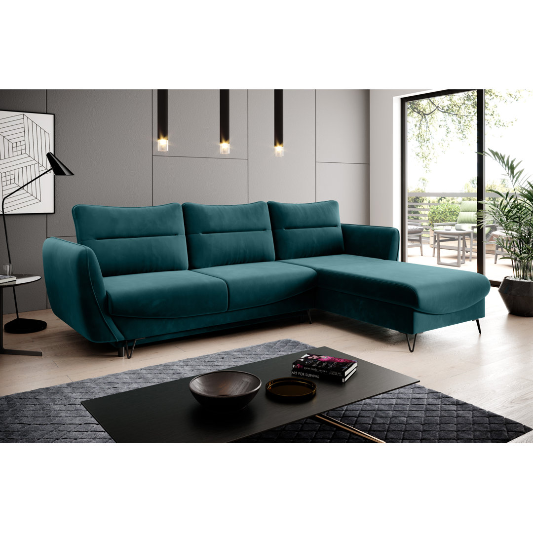 Ecksofa Stotesbury mit Bettfunktion