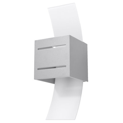 Loreto Plastic Flush Mounted Sconce