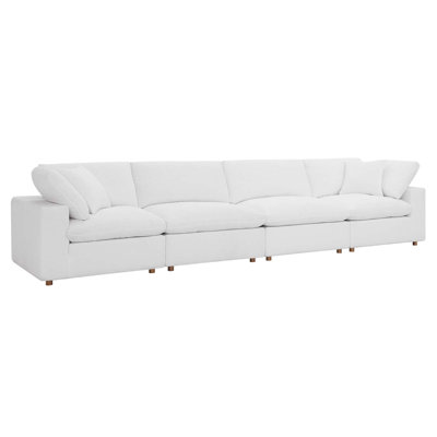 Canapé modulaire rembourré 4 pièces Commix
