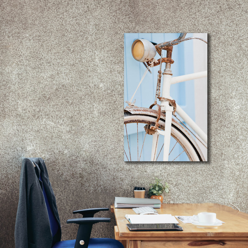 «Old Bike» par PhotoINC Studio, H 40 po x l 26 po x P 1,5 po