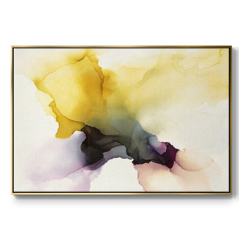 «Never Have I Layed Eyes On Equal Beauty In Man or Woman», L 17 po x H 25 po, Toile avec cadre flottant or