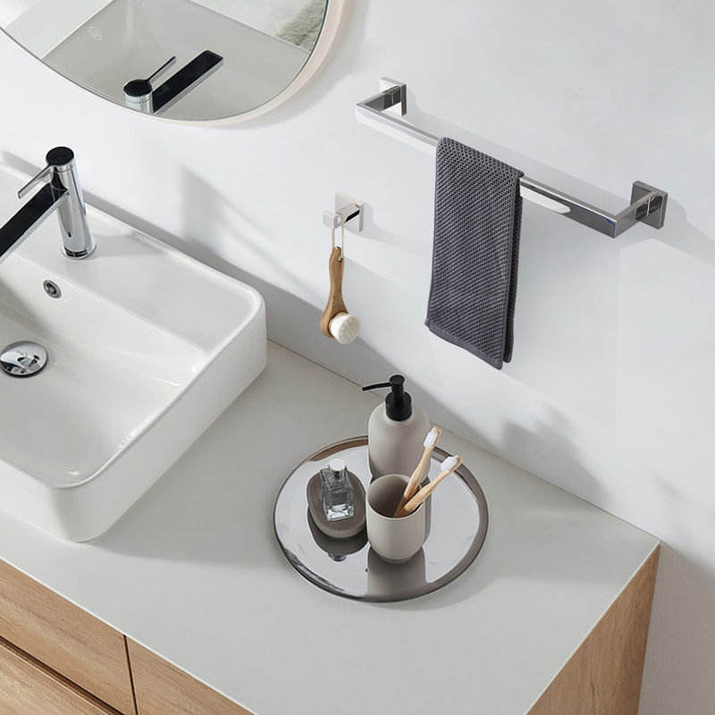 10 - Piece Bathroom Hardware Set, Chrome